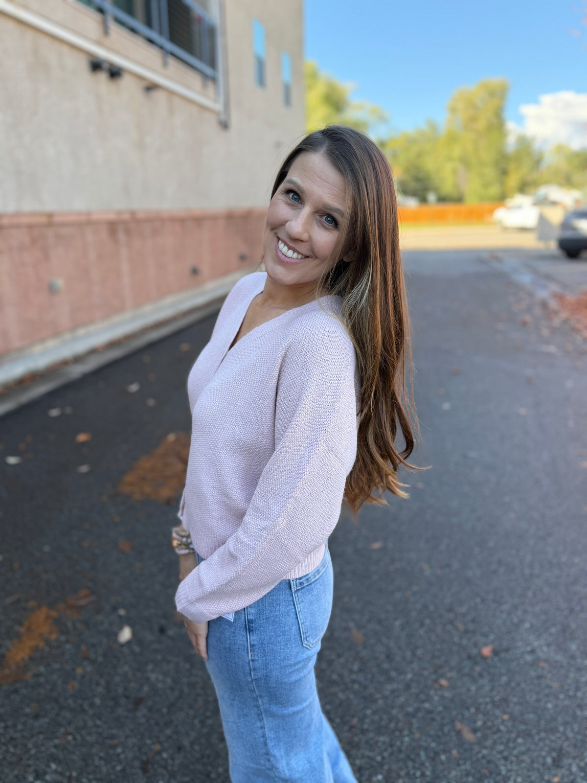 Soft Seed Stitched Cardigan