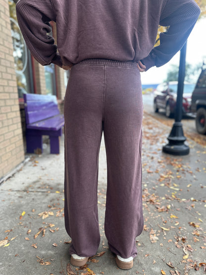 Cozy Wide Leg Pants
