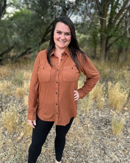 Super Soft Button Up