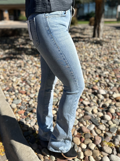 High Rise "Shelly" Bootcut Jeans