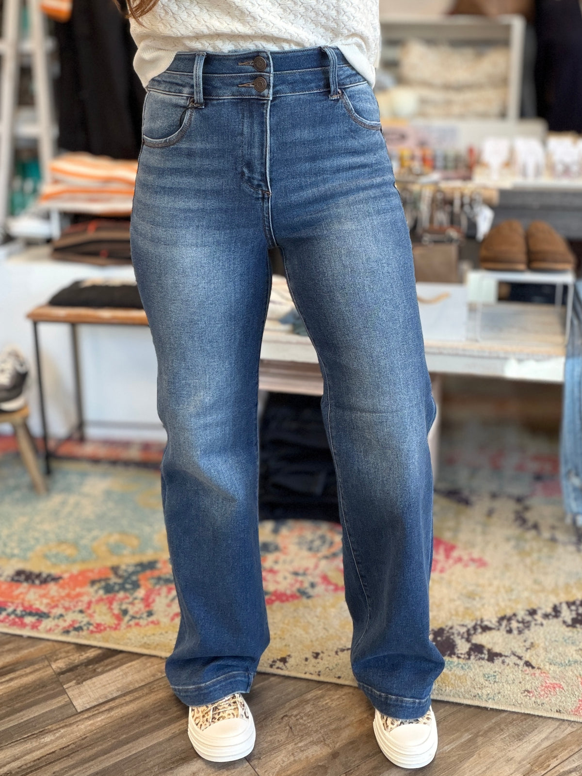 Audra Wide Leg Jeans