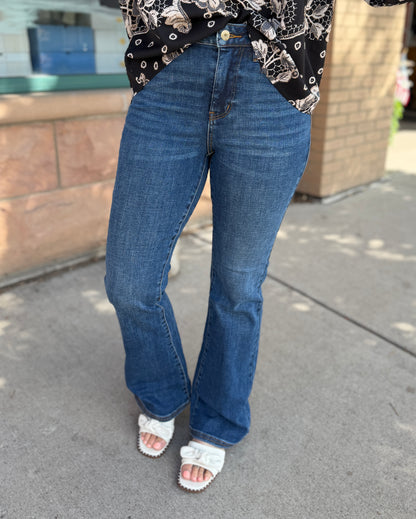 Della Harness Bootcut Jean