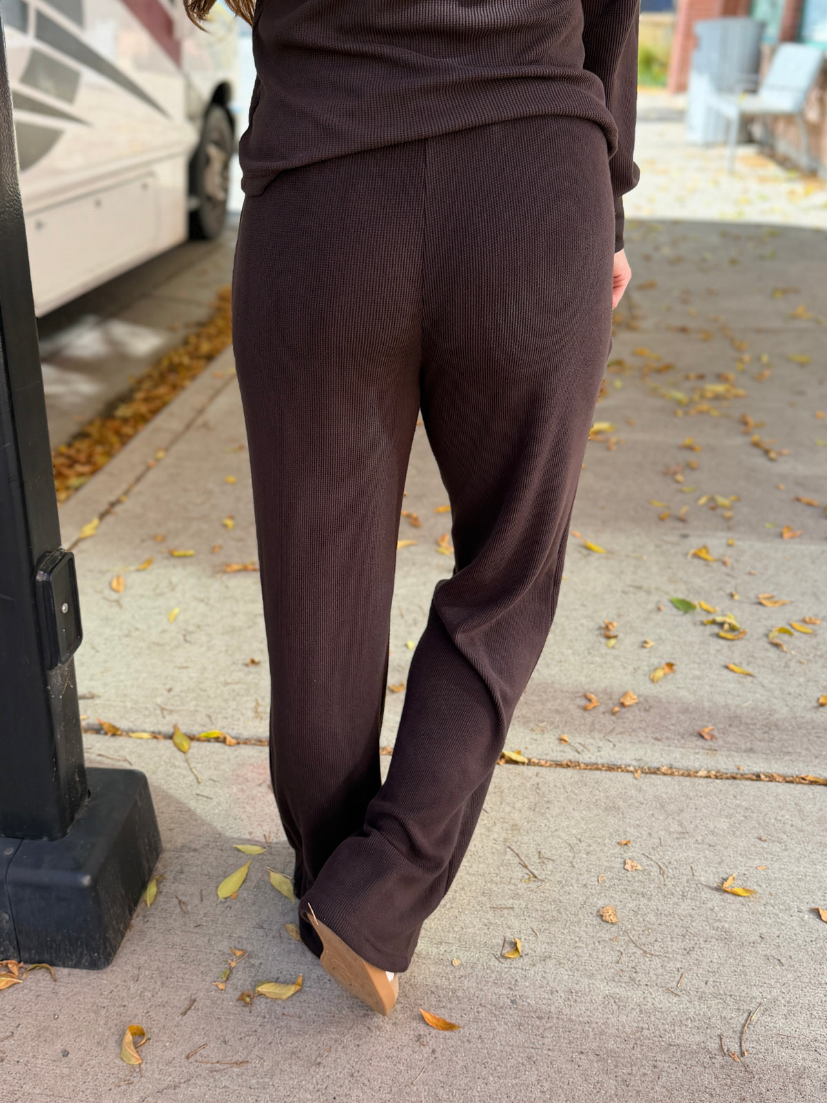 Jia Waffle Knit Pants