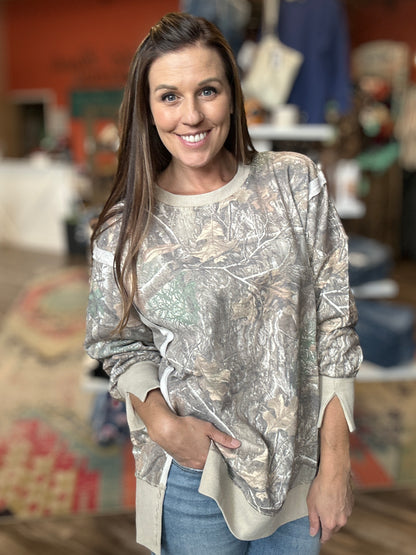 Camo Classic Crew Pullover