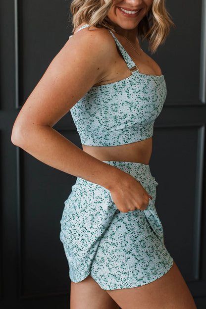 Sunny Floral Swim Skirt