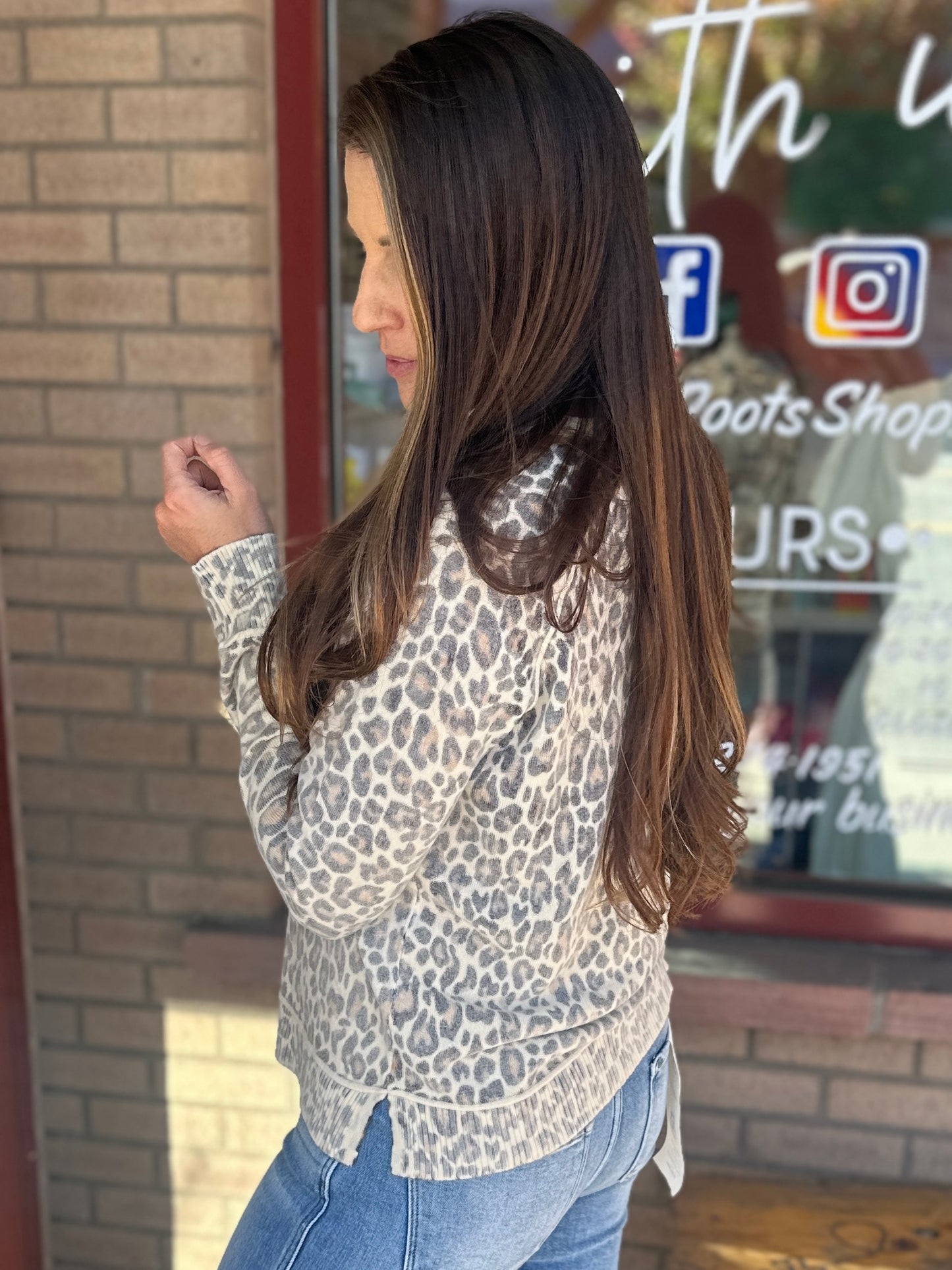 Inside Out Leopard Sweater