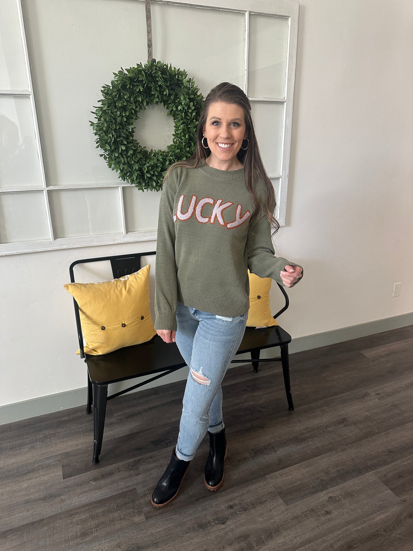 Cozy "Lucky" Sweater