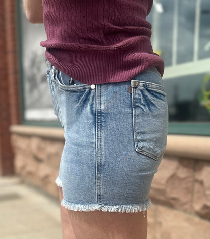 Light Wash Val Shorts
