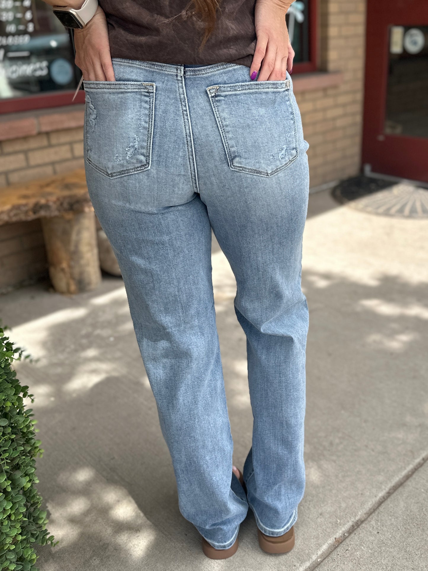 Hallie Straight Leg Jeans