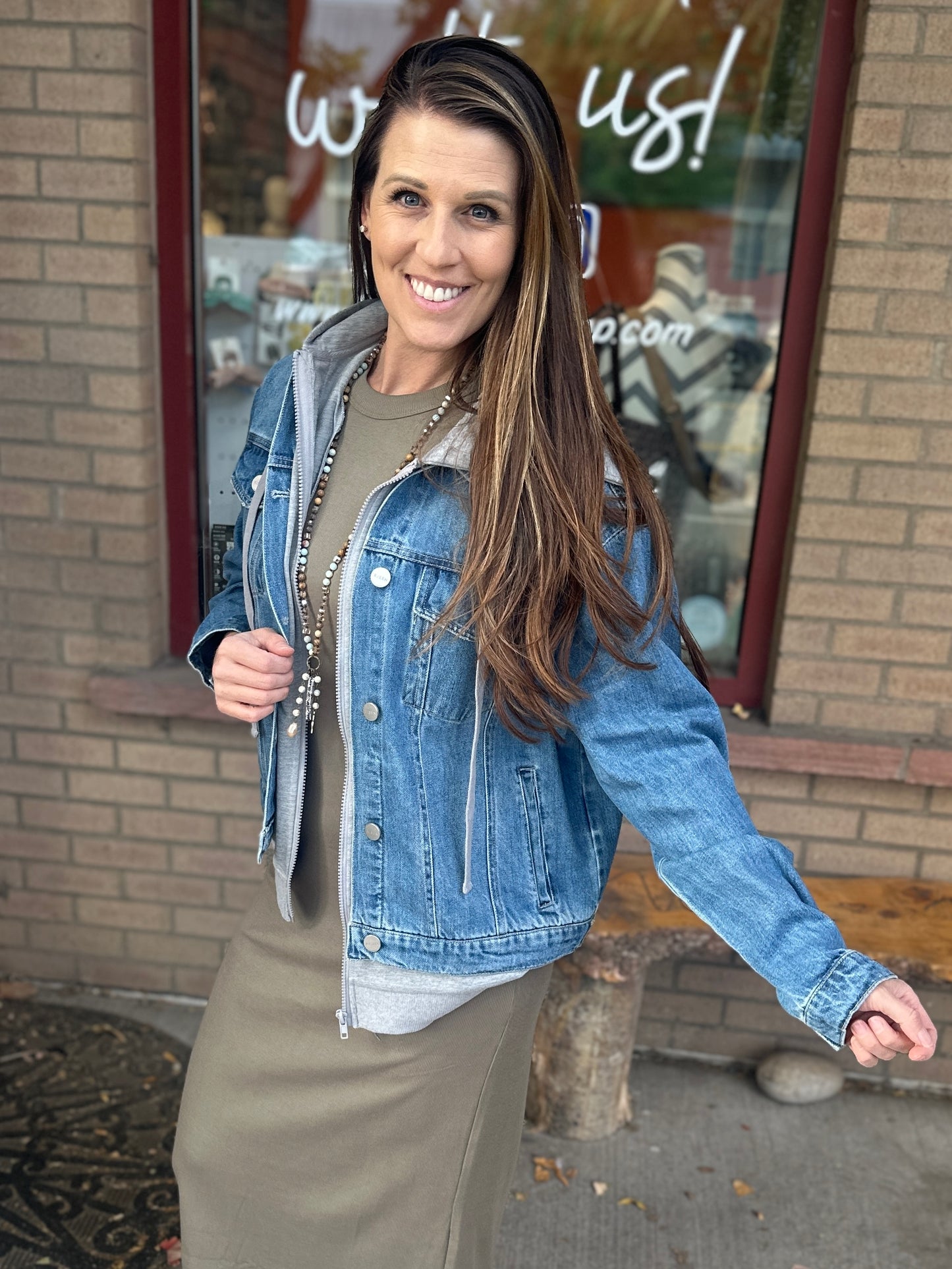 Oversized Hoodie Jacket
