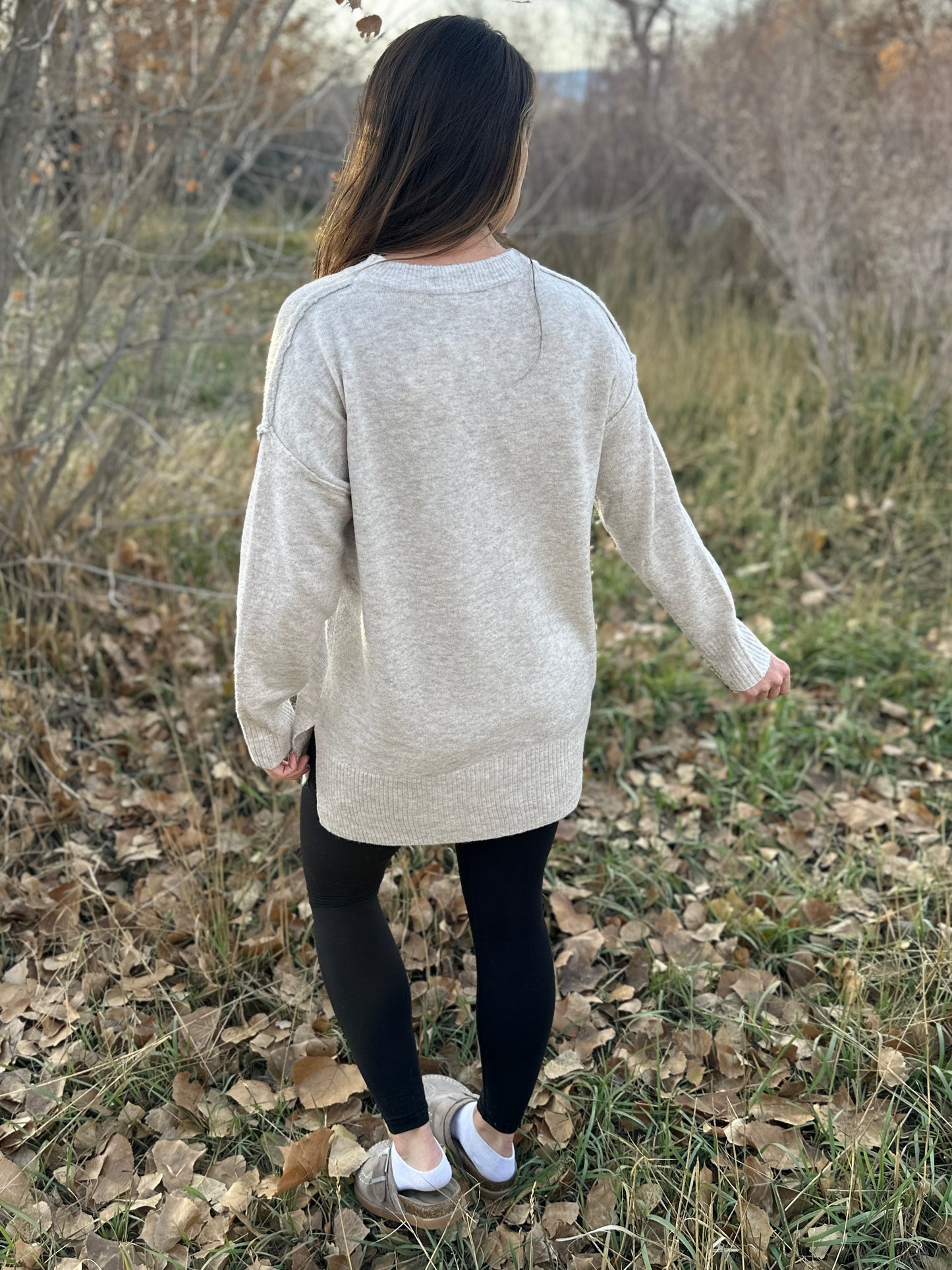 Oversized Tunic Sweater