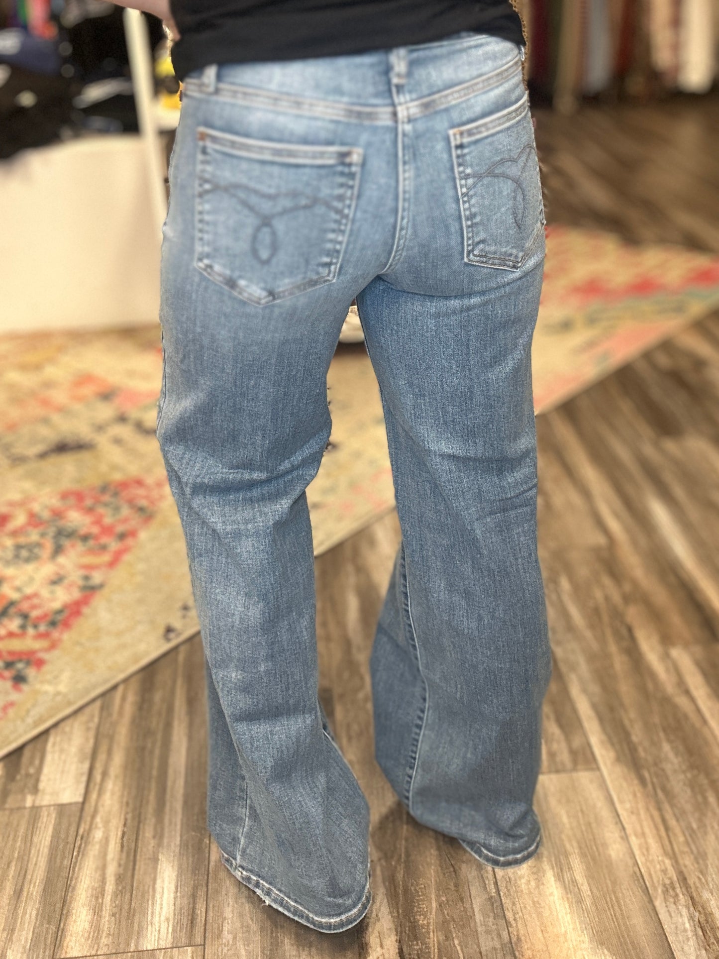 Retro Beth Wide Leg Jeans
