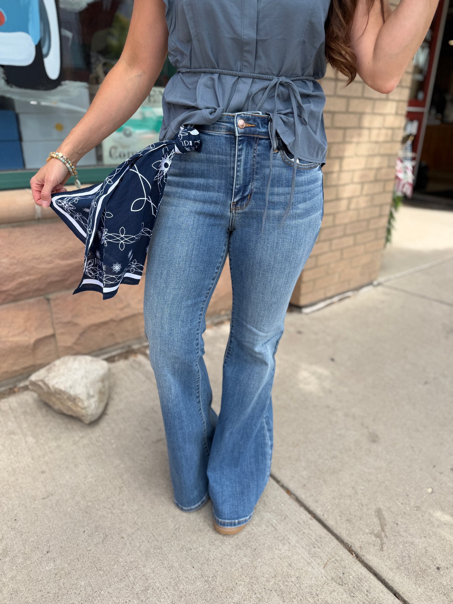 Jaqueline Bandana Flares