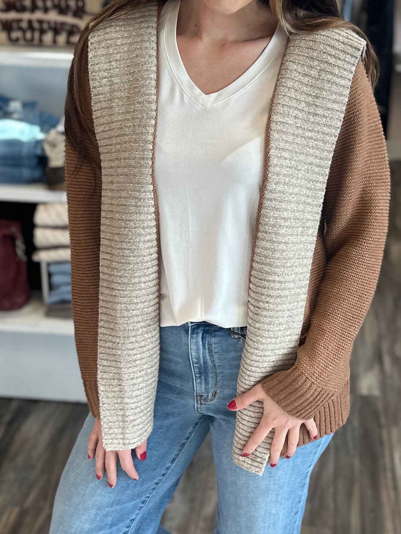Camel Cardigan