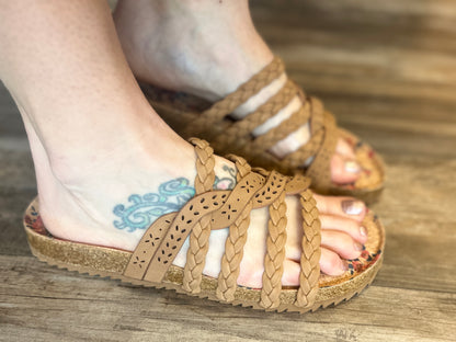 Braided Jade Sandal