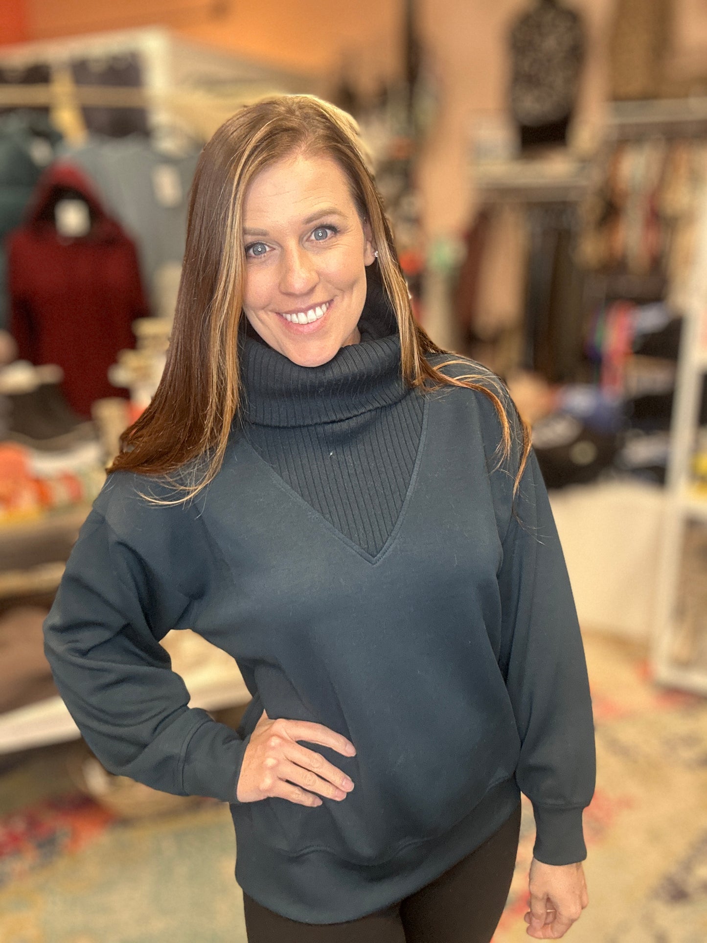 Turtle Neck Pullover