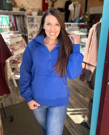 Dove Zip Pullover