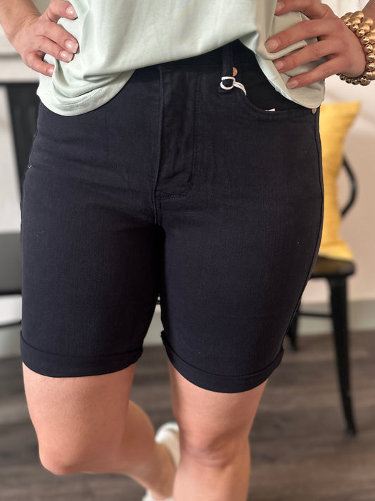 Navy Bermuda Shorts