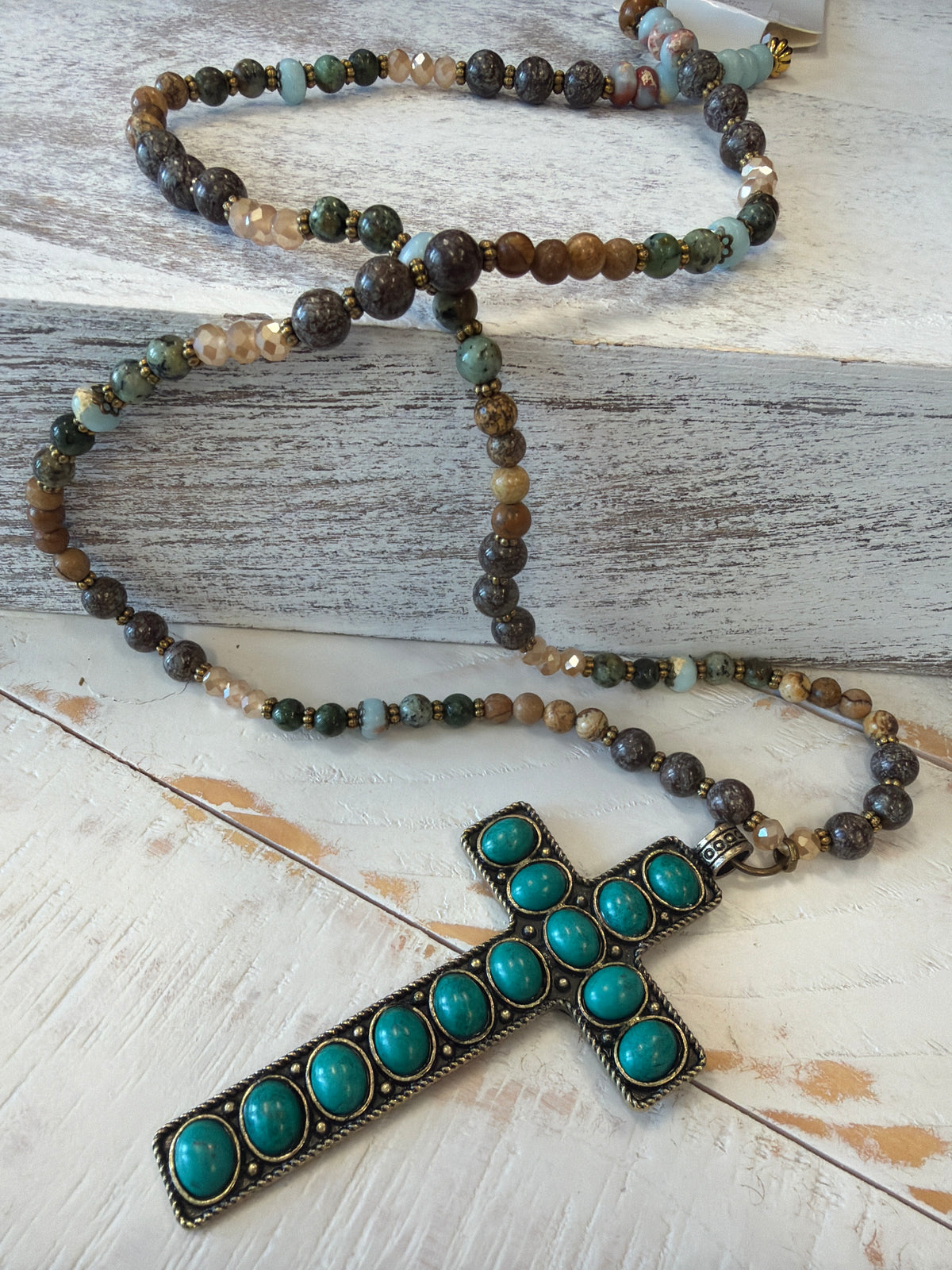 Genesis Cross Necklace