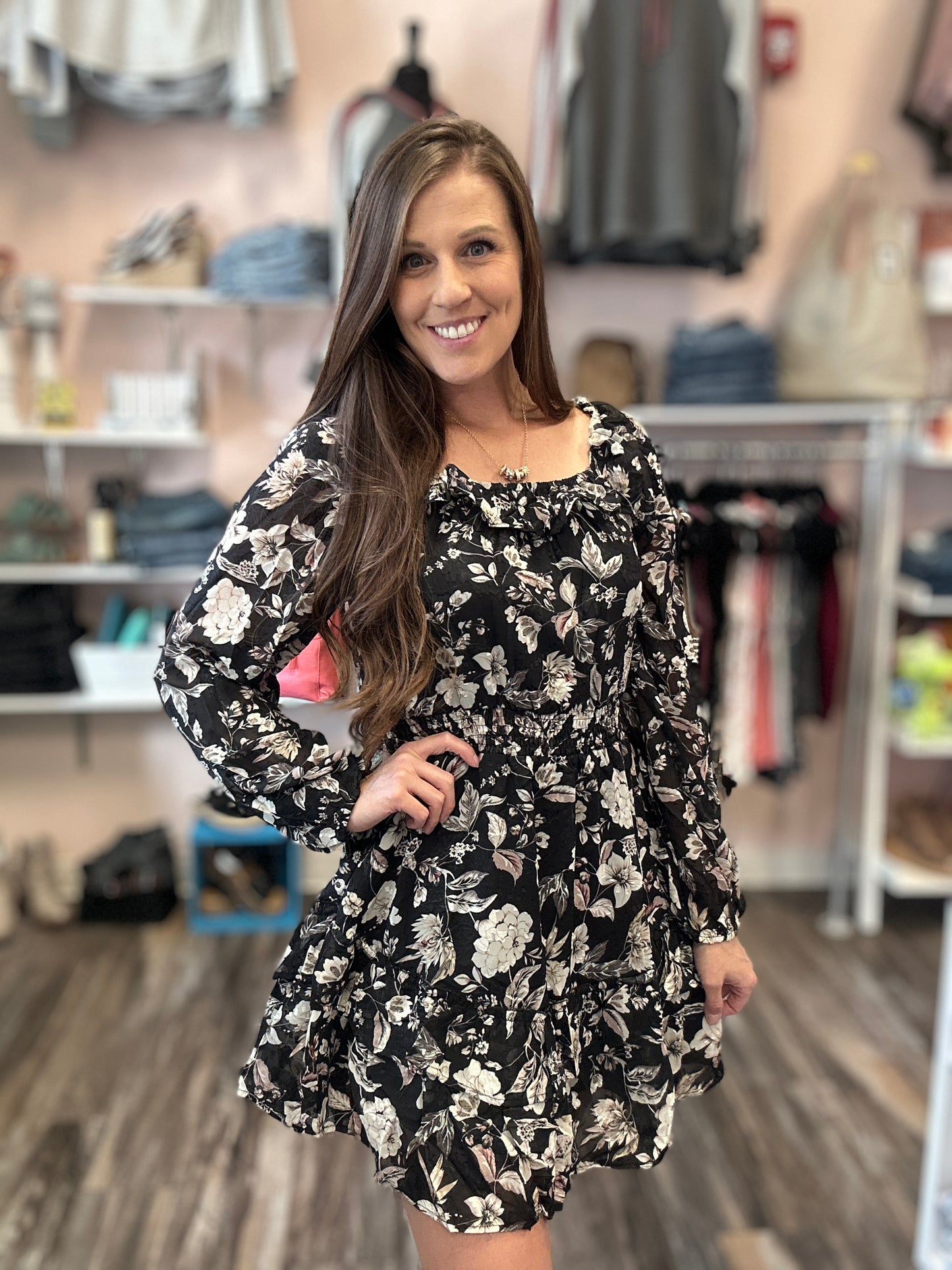 Floral Midi Dress