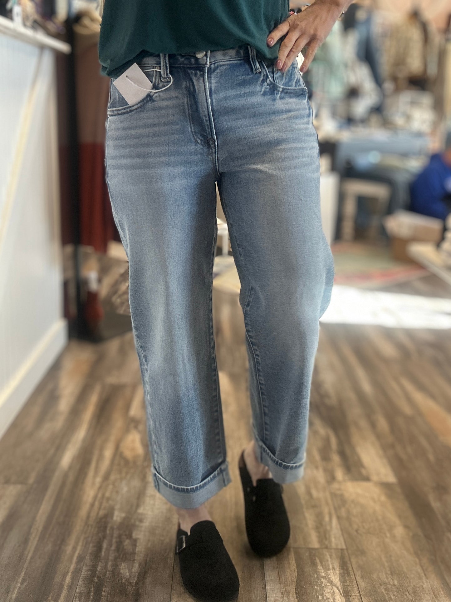 Sadie Turn Up Cuffed Jean