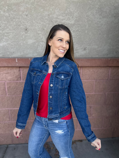 Dark Wash Denim Jacket