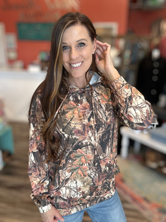 Fall Camo Pullover
