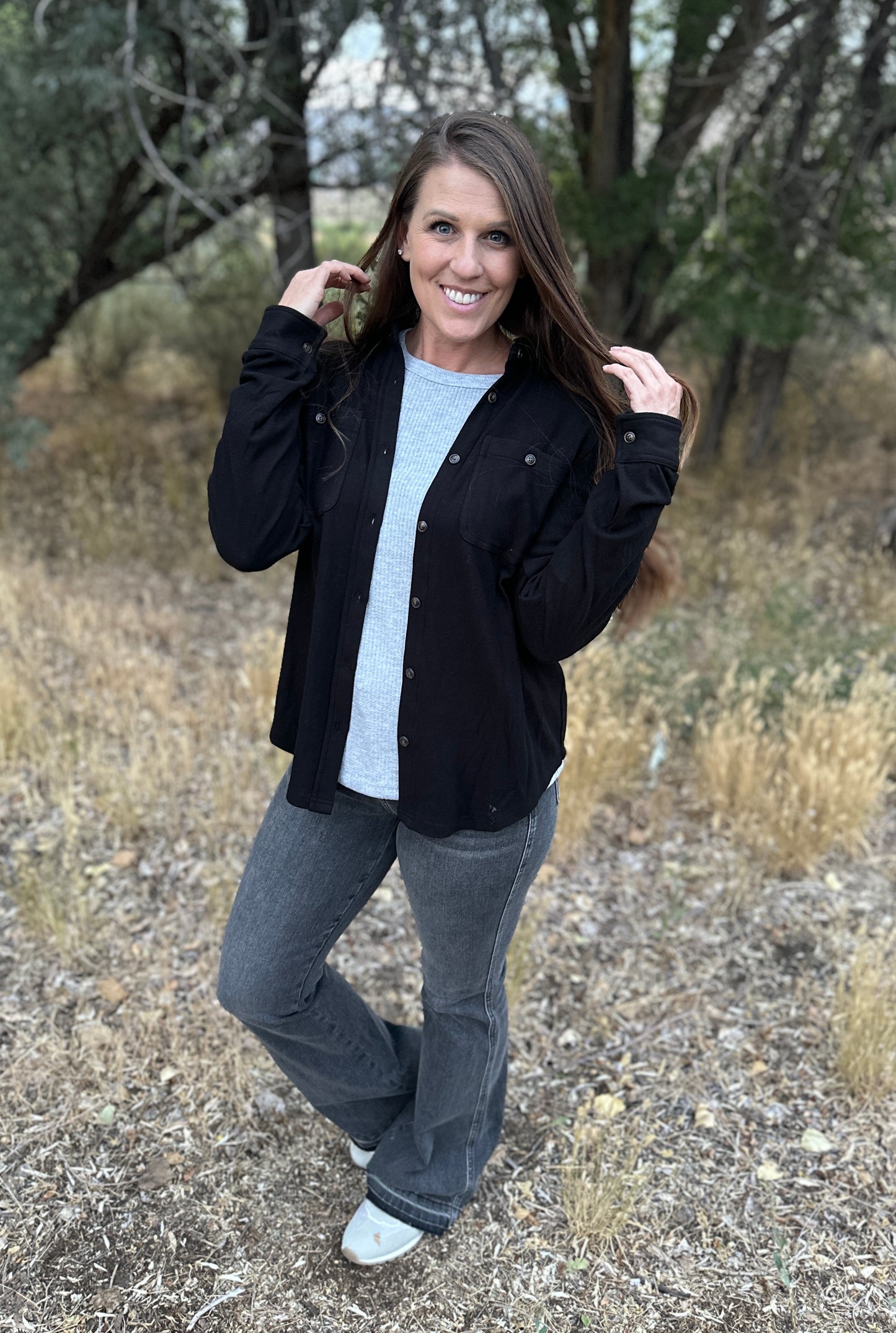 Super Soft Button Up