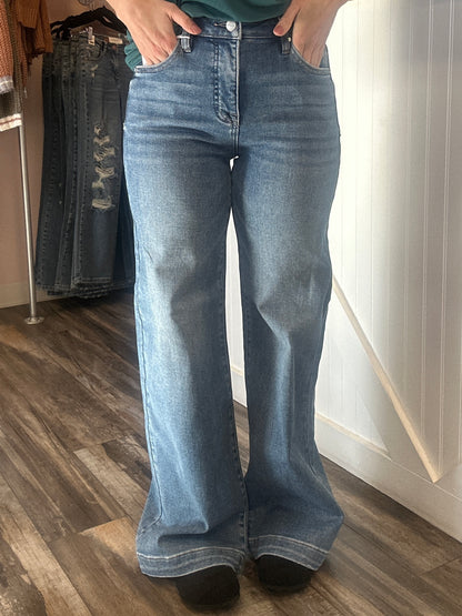 Joy Medium Wash Adjustable Jeans