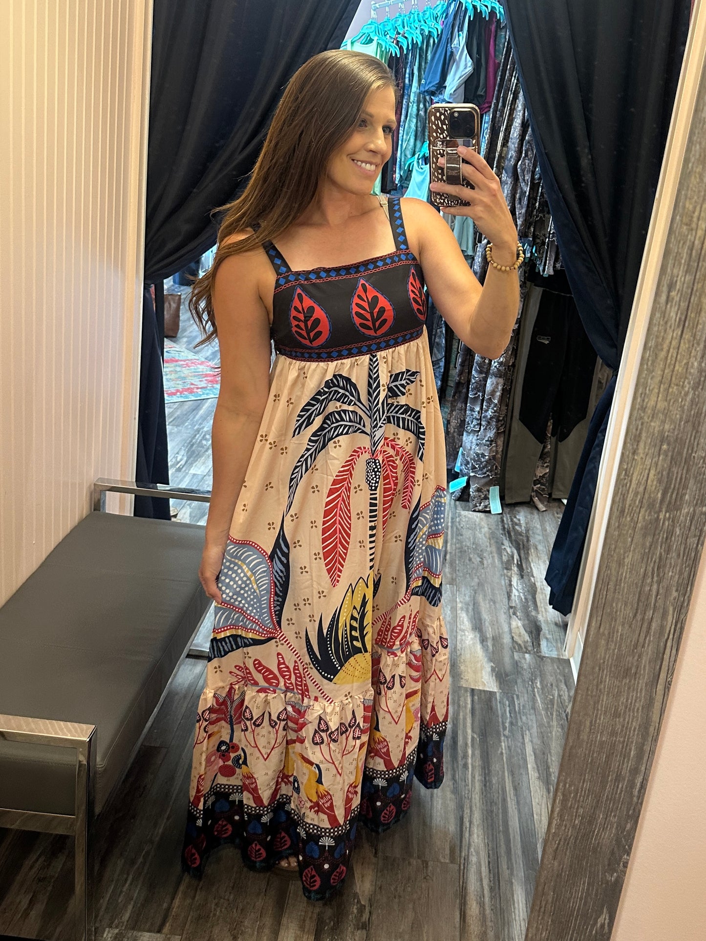 Tropical Maxi Dress