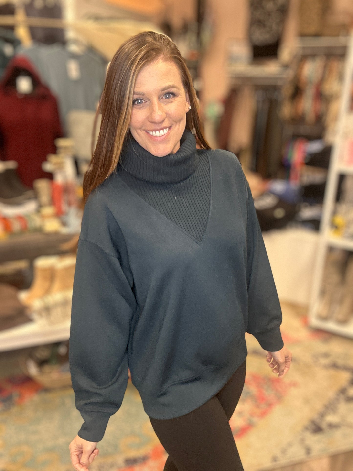 Turtle Neck Pullover