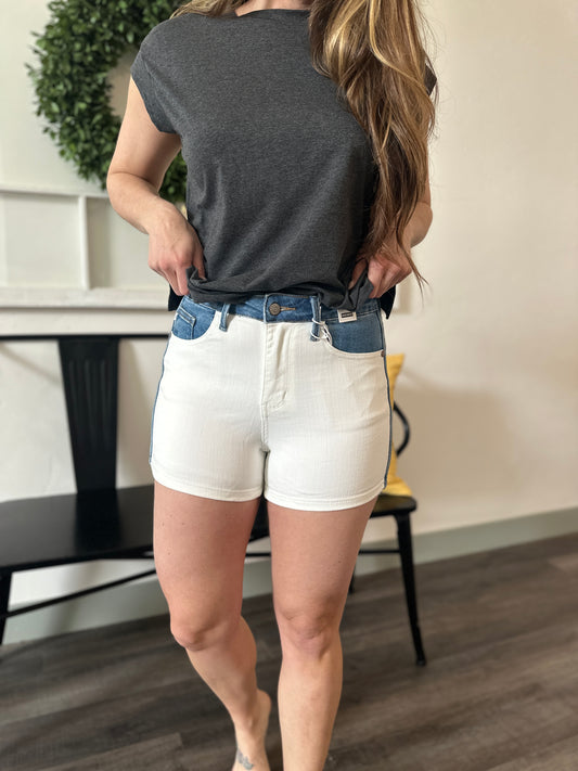 Two Toned Shorts