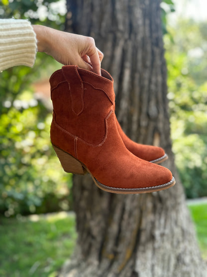 Deirdra Suede Ankle Boot