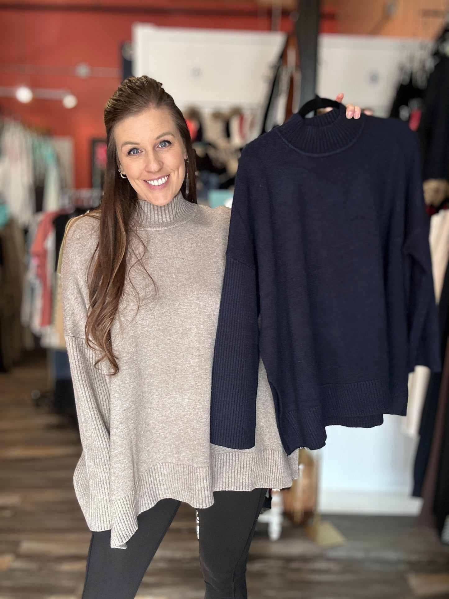 Turtle Neck Pullover