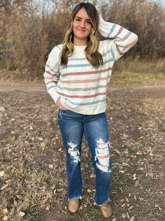 Cozy Stripe Sweater