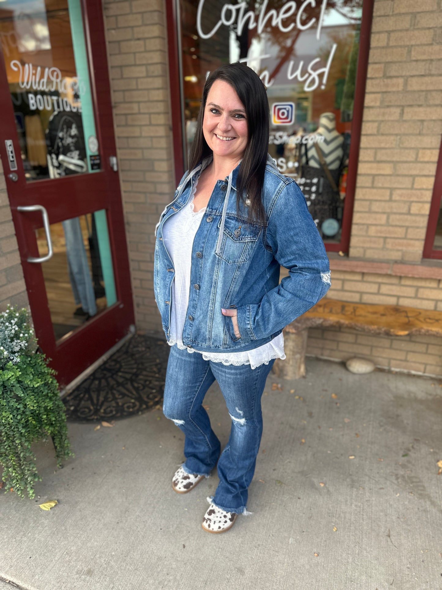 Dark Wash Vintage Jean Jacket