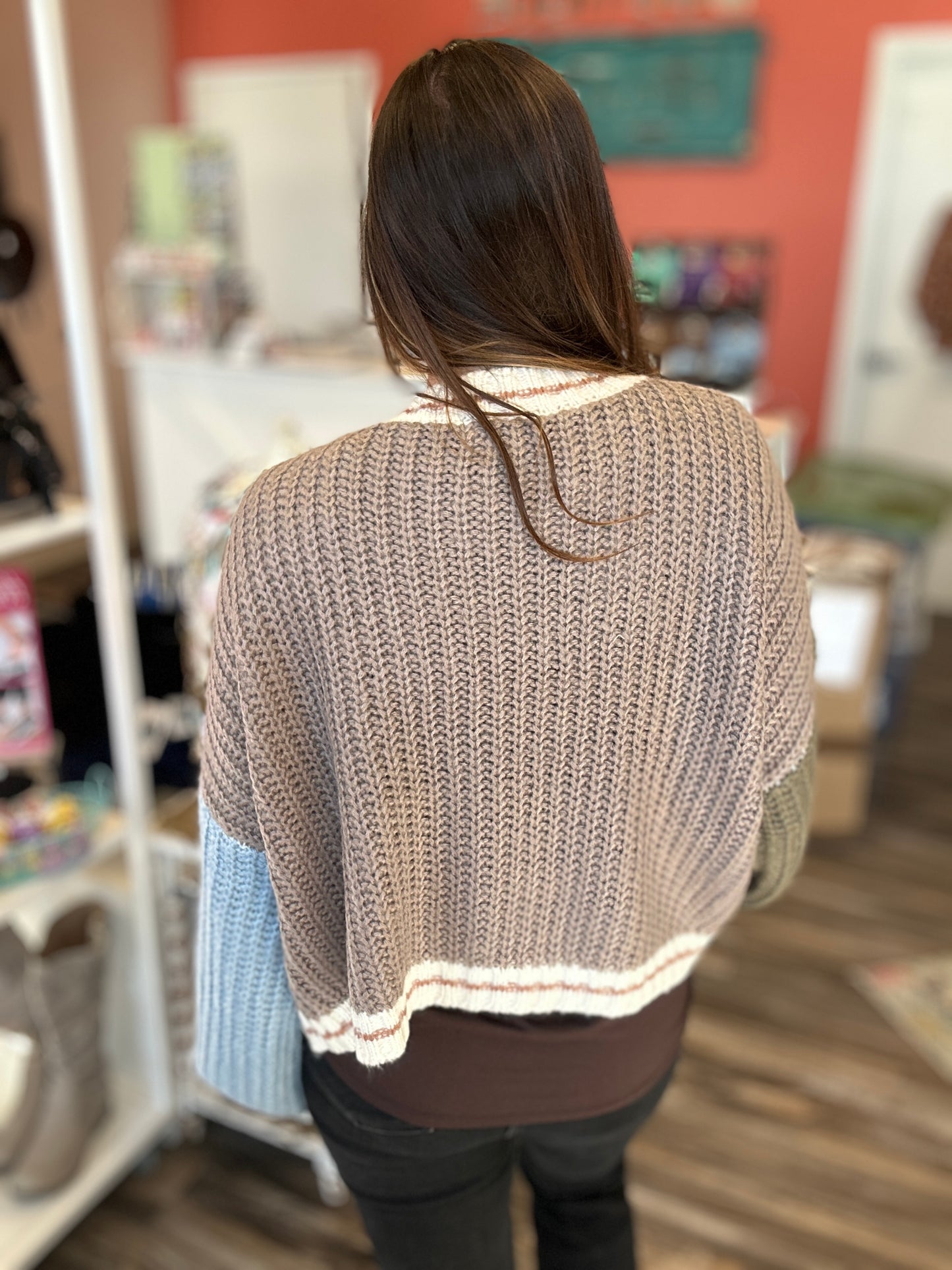 Chunky Knit Oversized Cardigan