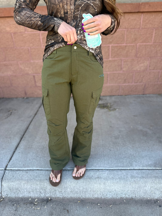 Olive Field Pant