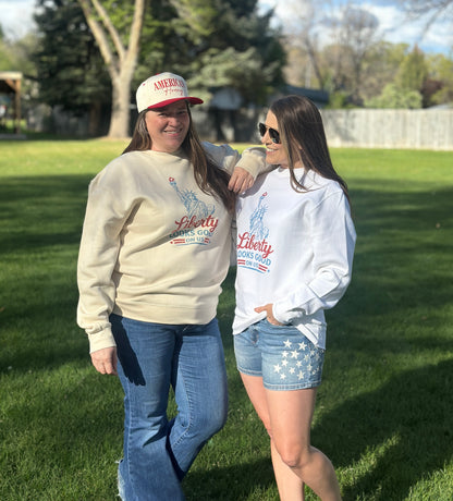 Liberty Looks Good on Us Sweatshirt
