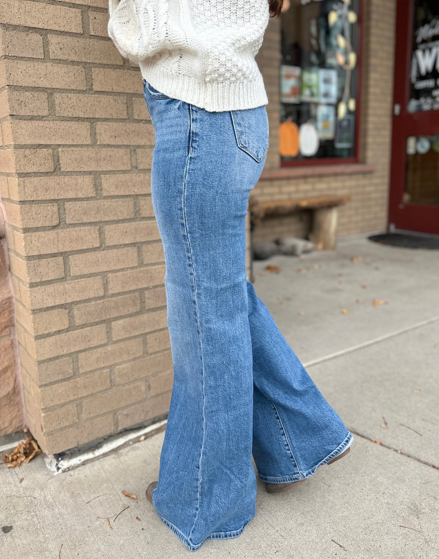 High Rise Wide Leg Jenny Jeans