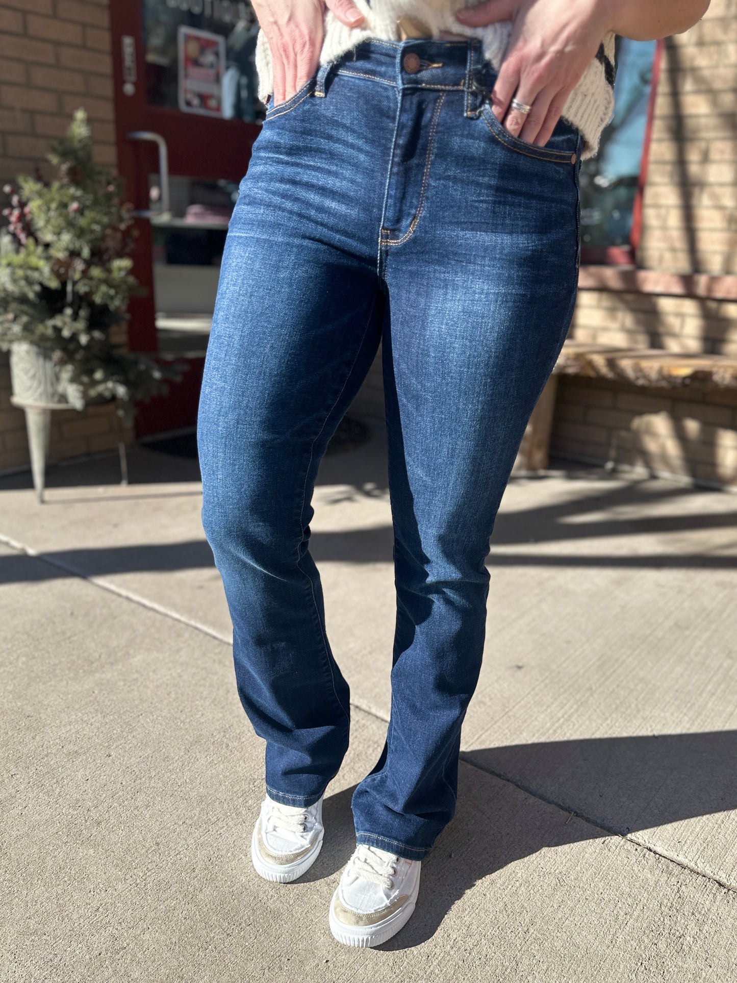 Dark Wash Tara Bootcut Jeans