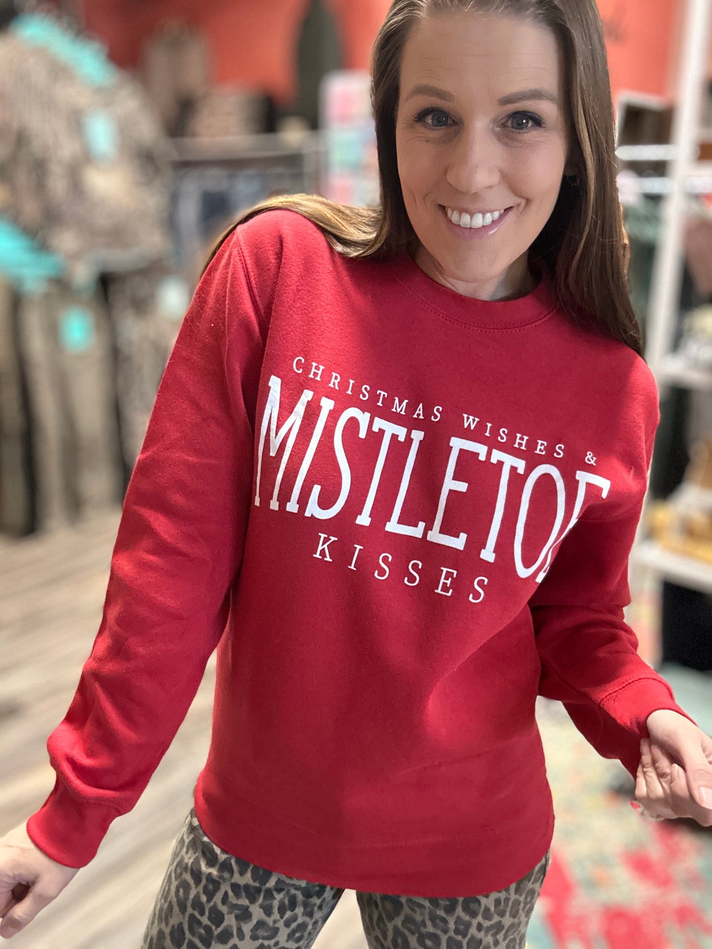 Mistletoe Kisses Sweater