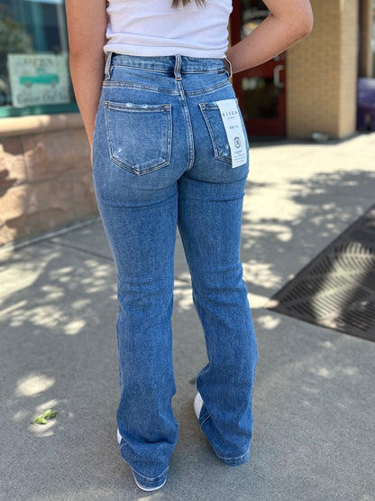 High Rise Tina Straight Leg Jeans