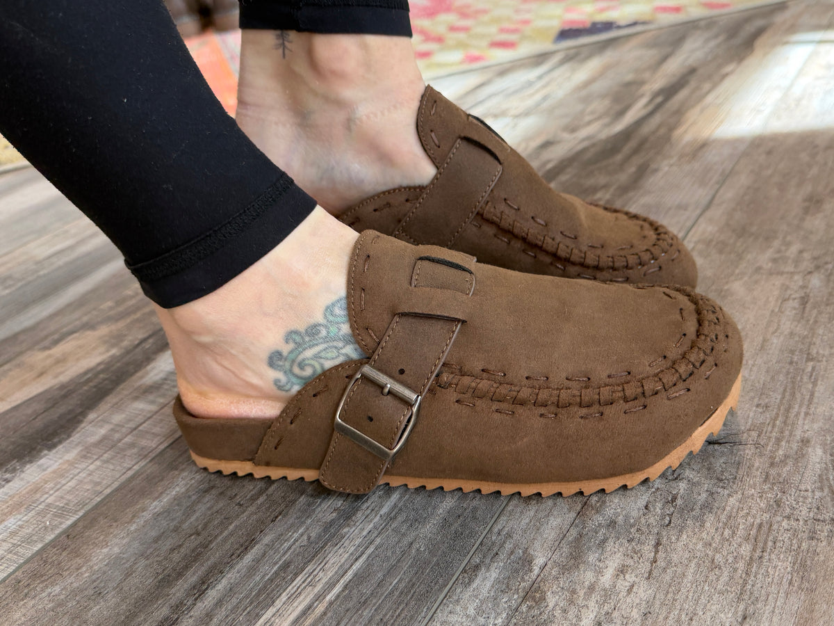 Chocolate Bella Slip Ons