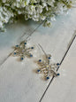 Crystal Snowflake Earrings
