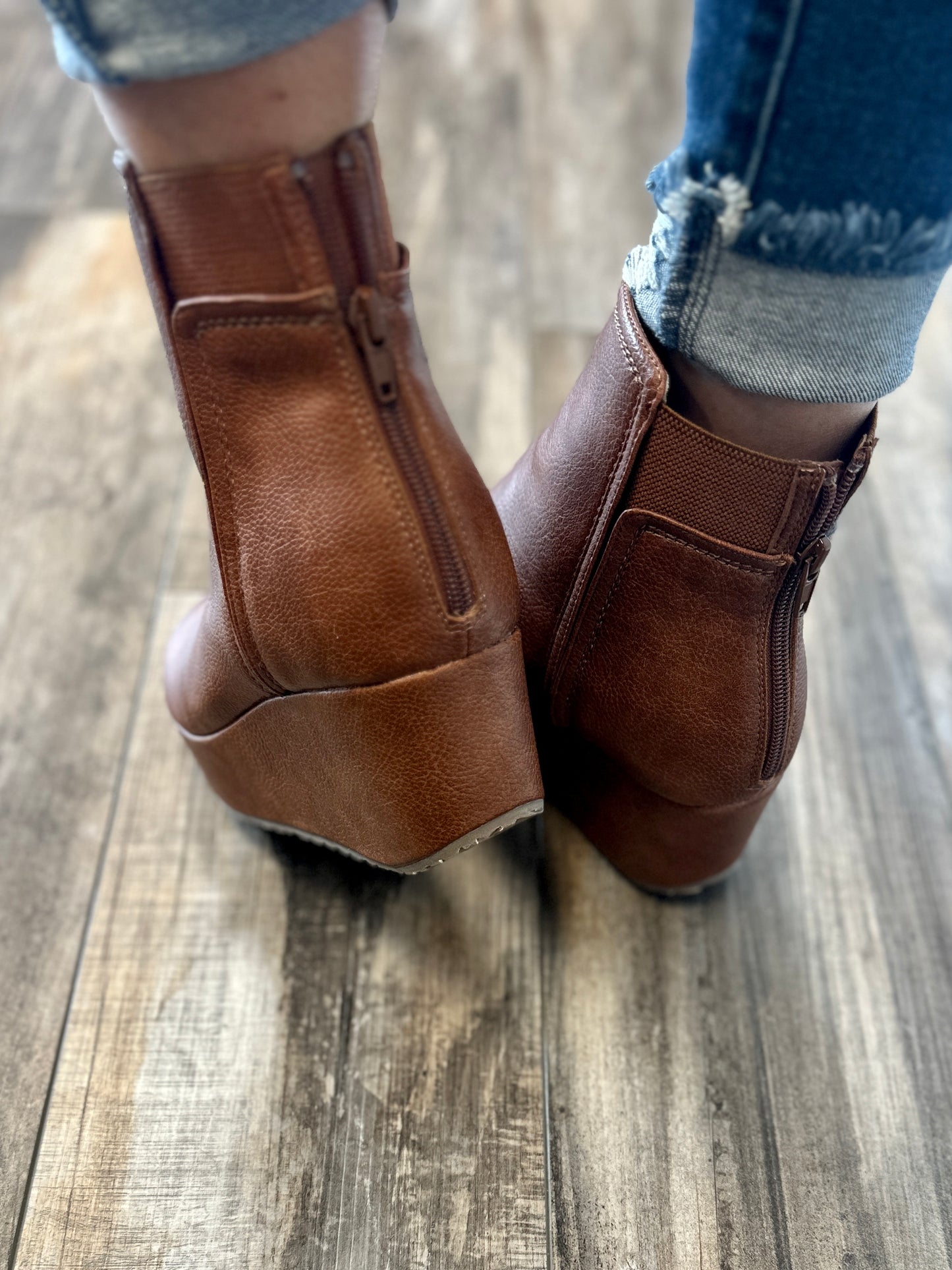 Tan Brittany Bootie