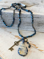 Suki Blue Fire Necklace