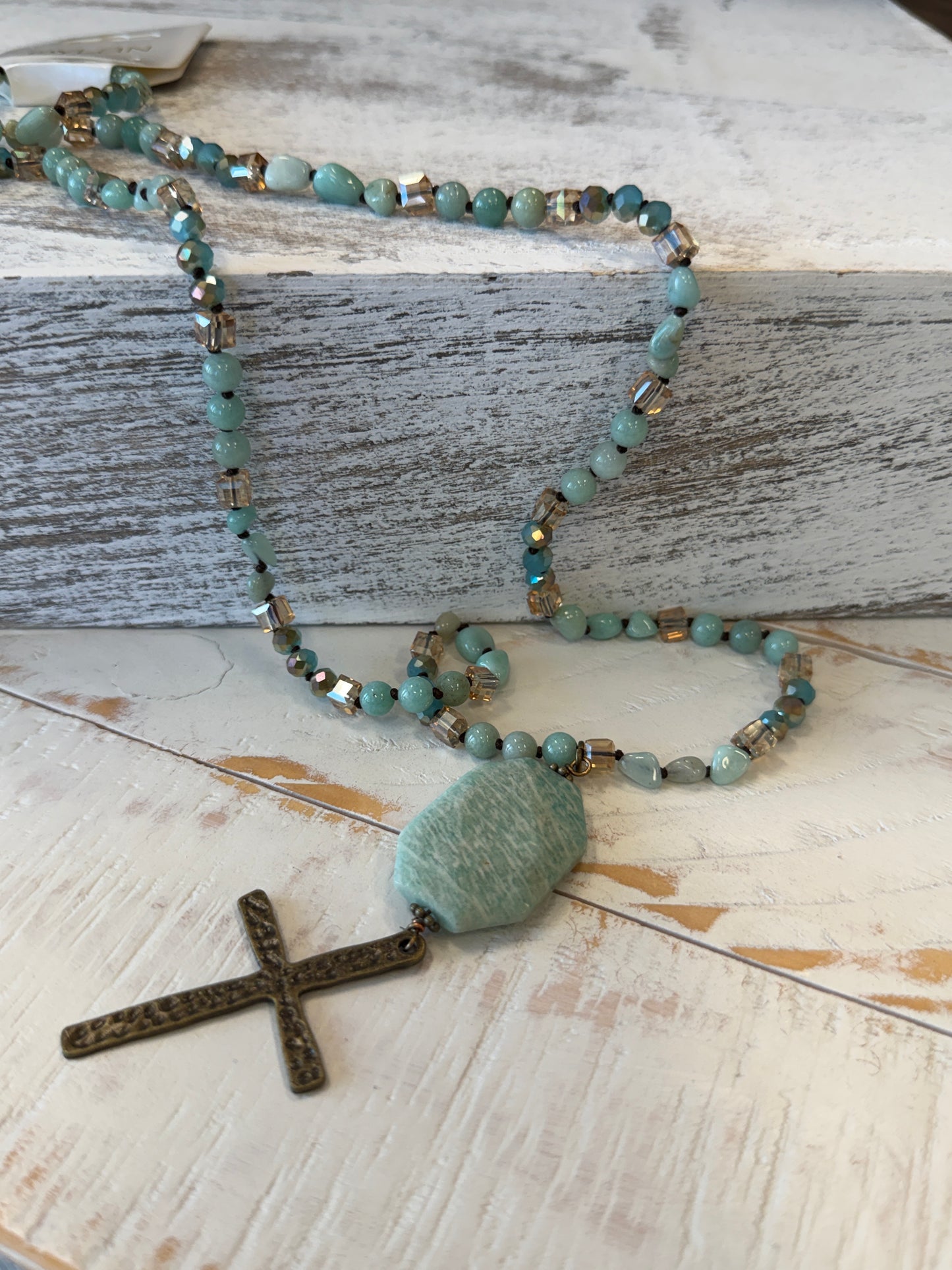 Stephanie Cross Necklace