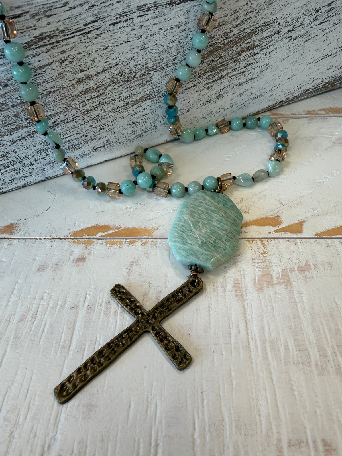 Stephanie Cross Necklace