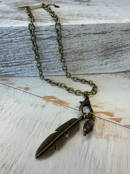 Reva Feather Necklace